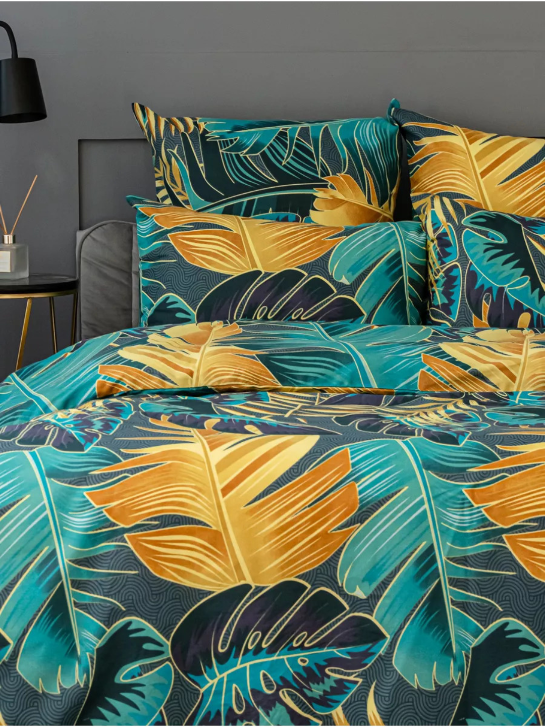 Lavender Euro Bedroom Bedding Set