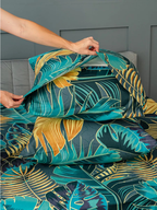 Lavender Euro Bedroom Bedding Set